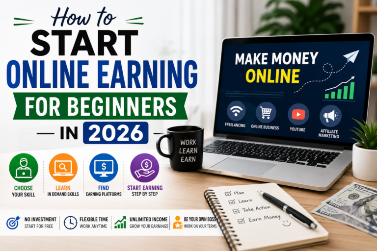 How to Start Online Earning for Beginners in 2026