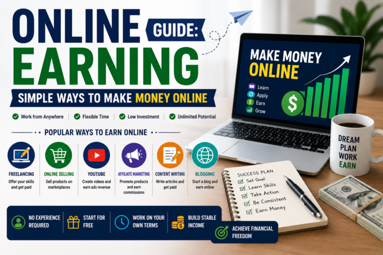 Online Earning Guide: Simple Ways to Make Money Online